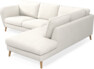 Madison - 2-sits soffa med divan höger - Vit