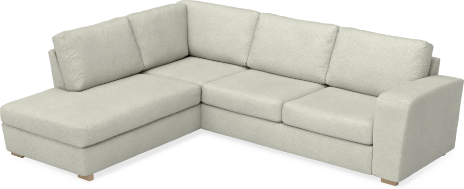 Friday - 2,5-sits soffa med divan vänster - Beige