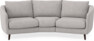 Madison - 3-sits soffa svängd, 70 cm - Beige