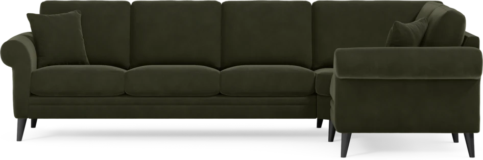 Eden - Hörnsoffa, 3+1-sits - Grön