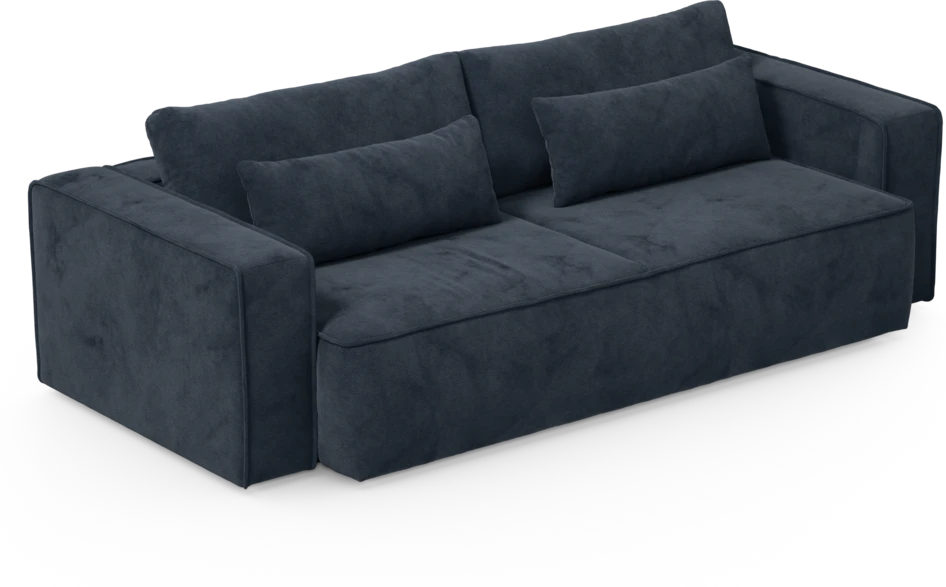 Ide - Bäddsoffa 3-sits - Blå