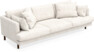 Harper - 4-sits soffa - Vit