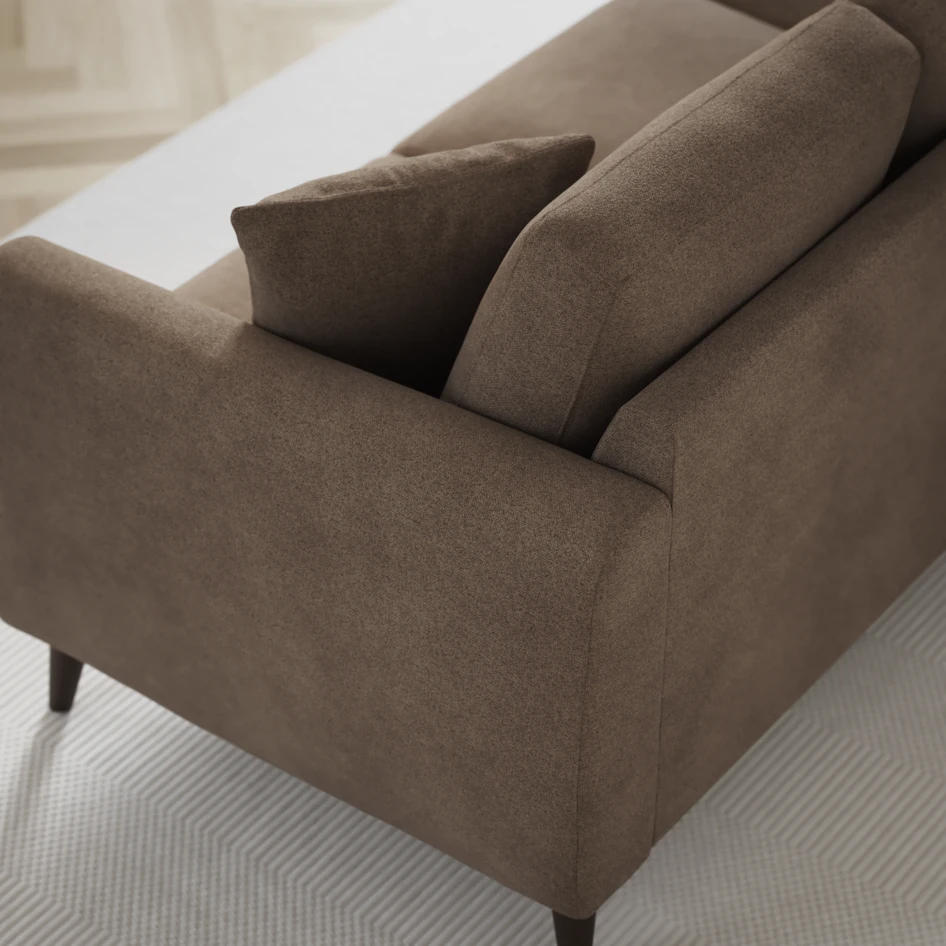 Eden - 2-sits soffa - Brun