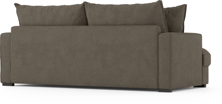 Mila - 3-sits soffa - Brun