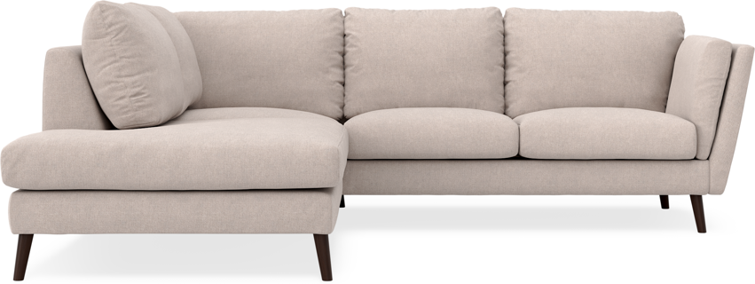 Madison - 2-sits soffa med divan vänster - Beige