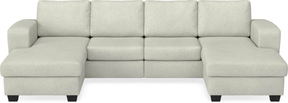 Friday - 2-sits soffa med två schäslonger - Beige