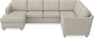 Friday - Hörnsoffa, 3+2-sits med schäslong vänster - Beige