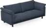 Cherrie - 3-sits soffa, fast klädsel - Blå