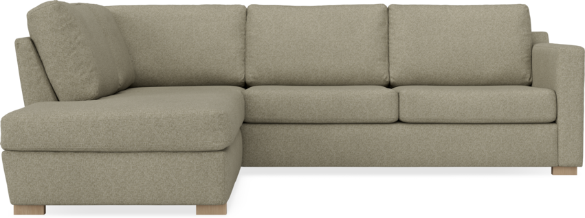 Friday - 2,5-sits soffa med divan vänster - Beige