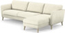 Bridge - 3-sits soffa med schäslong höger - Vit