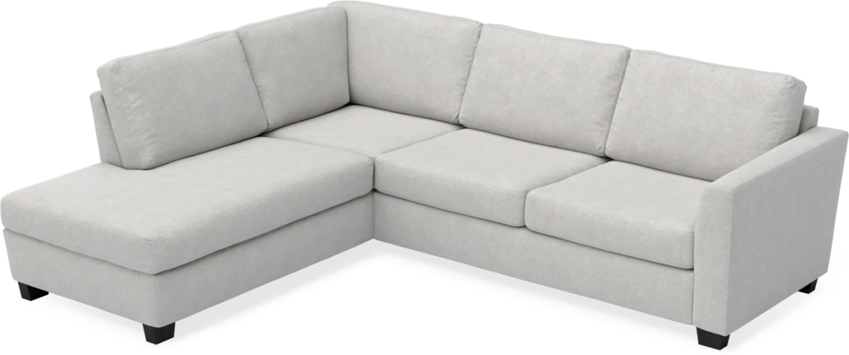 Friday - 2,5-sits soffa med divan vänster - Grå