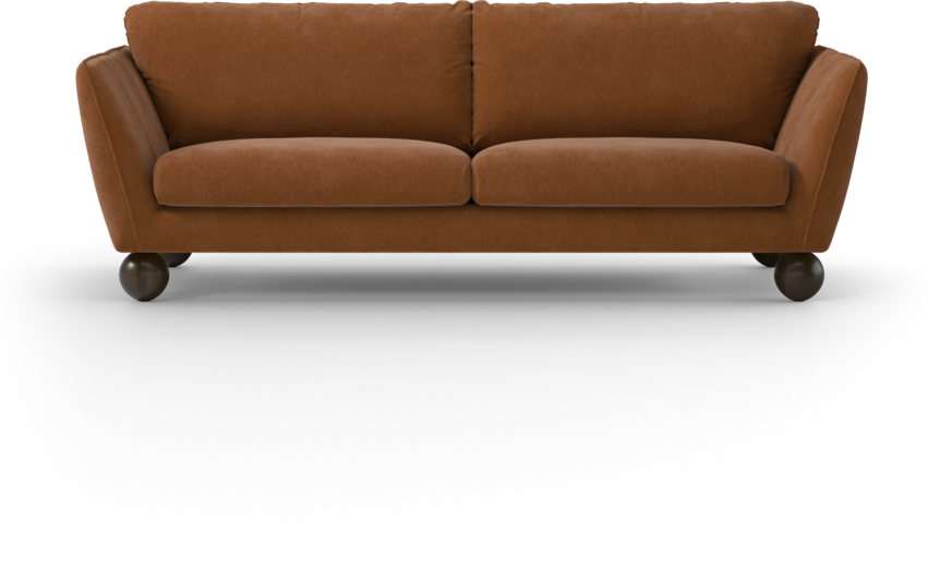 Madison Lux - 3-sits soffa - Orange