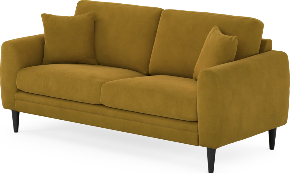 Eden - 2,5-sits soffa - Gul