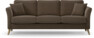 Eden - 3-sits soffa - Brun