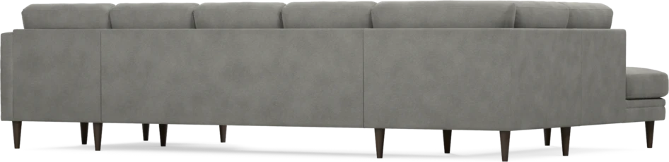 Eden - 3-sits soffa med divan vänster och schäslong höger - Grå