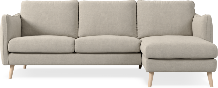 Madison - 2-sits soffa med schäslong höger - Beige