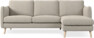 Madison - 2-sits soffa med schäslong höger - Beige