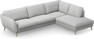 Madison Lux - 3-sits soffa med divan höger - Grå