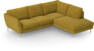 Madison Lux - 2-sits soffa med divan höger - Gul