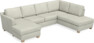 Friday - 3-sits soffa med schäslong vänster och divan höger - Beige