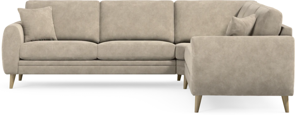 Eden - Hörnsoffa, 2,5+2,5-sits - Beige