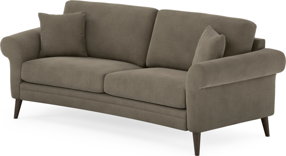 Eden - 2,5-sits soffa svängd - Beige