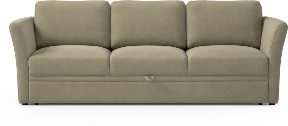 Öland - Bäddsoffa 3-sits, längsbäddad - Beige
