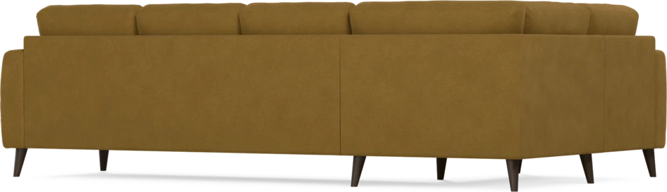 Eden - Hörnsoffa, 1+3-sits - Gul
