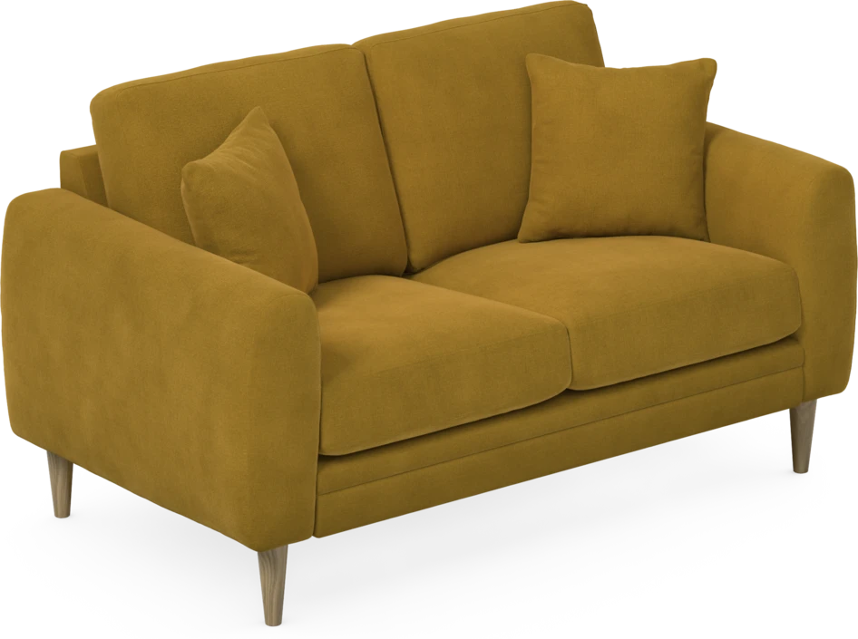 Eden - 2-sits soffa - Gul