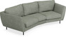 Madison - 3-sits soffa svängd, 70 cm - Turkos