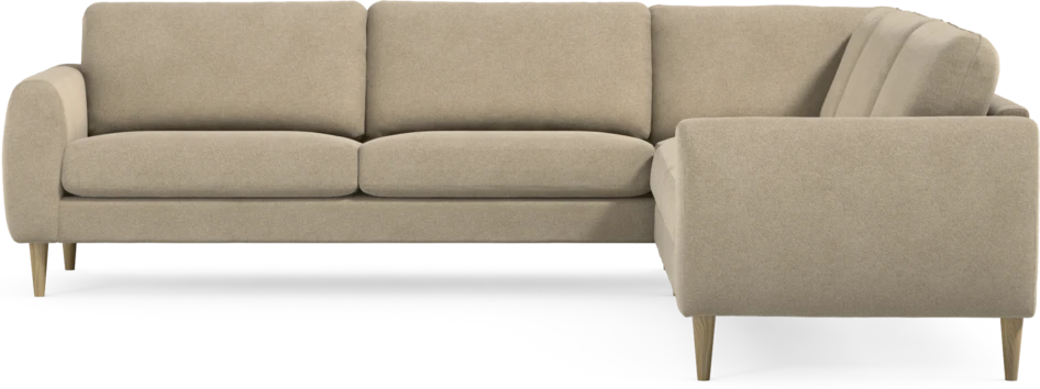 Bridge - Hörnsoffa, 3+3-sits - Beige