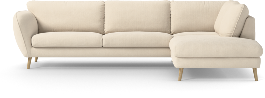 Madison Lux - 3-sits soffa med divan höger - Beige