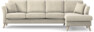Eden - 3-sits soffa med schäslong - Beige