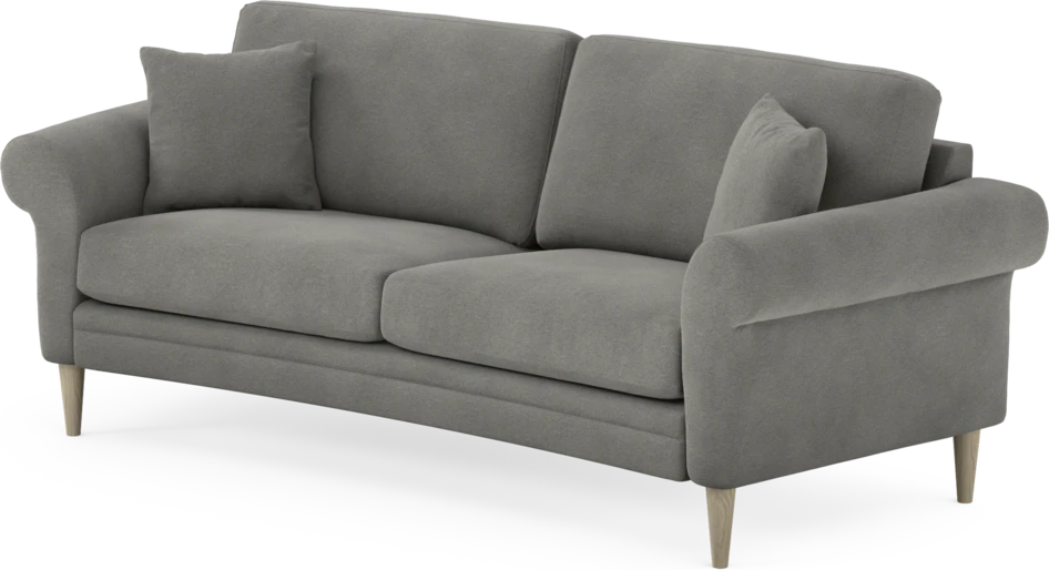 Eden - 2,5-sits soffa svängd - Grå