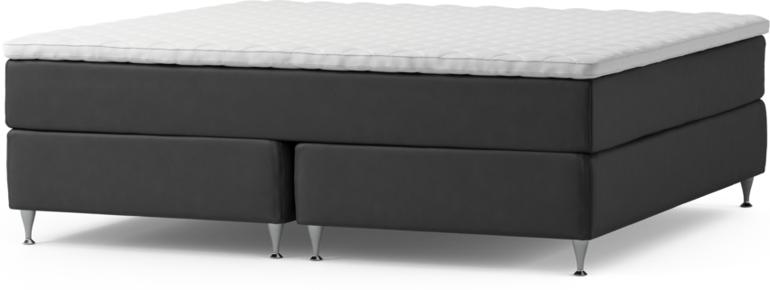 Delux Exclusive - Kontinentalsäng, dubbelsäng med bäddmadrass och sängben