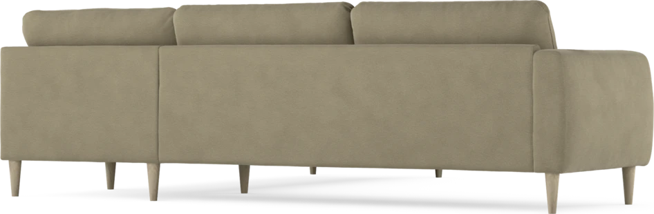 Bridge - Hörnsoffa, 3+3-sits - Beige