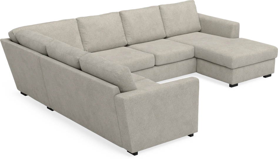 Friday - Hörnsoffa, 2+3-sits med schäslong höger - Beige