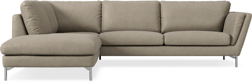 Madison - 3-sits soffa med divan vänster - Beige