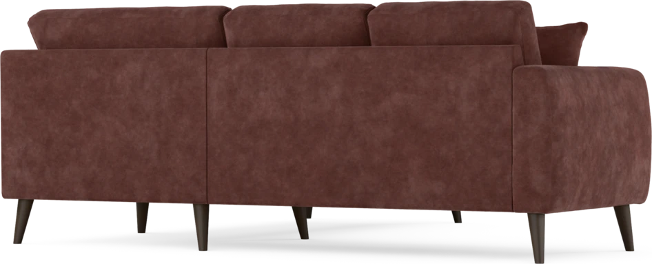 Eden - Hörnsoffa, 2+2-sits - Röd