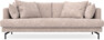 Harper - 3-sits soffa, hel dyna - Rosa