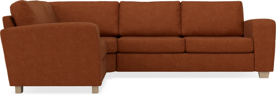 Friday - Hörnsoffa, 1,5+2,5-sits - Orange