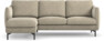 Madison Lux - 2-sits soffa med schäslong vänster - Beige