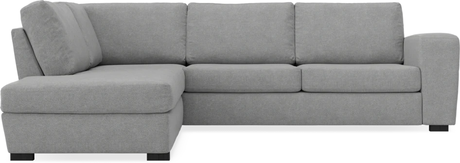 Friday - 2,5-sits soffa med divan vänster - Grå