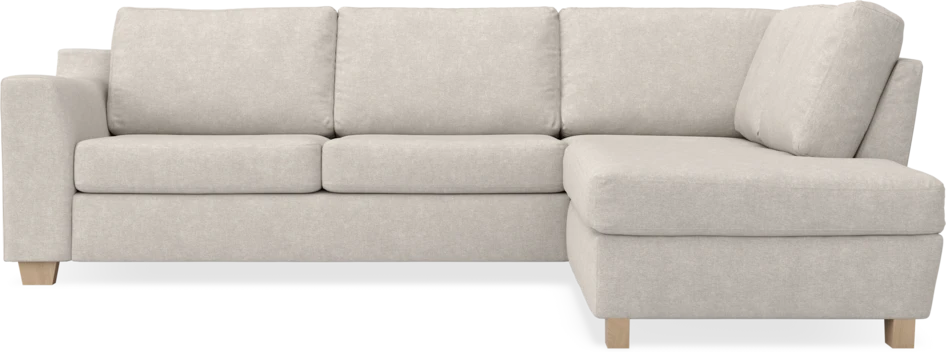 Friday - 2,5-sits soffa med divan höger - Grå