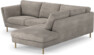 Madison Lux - 2-sits soffa med divan höger - Beige