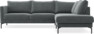 Impression - 3-sits soffa med divan höger - Grå