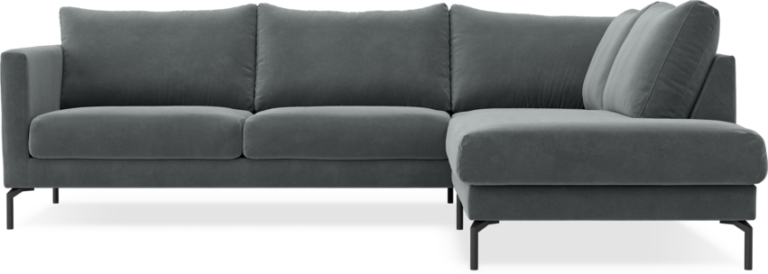 Impression - 3-sits soffa med divan höger - Grå
