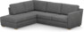 Friday - 2,5-sits soffa med divan vänster - Grå