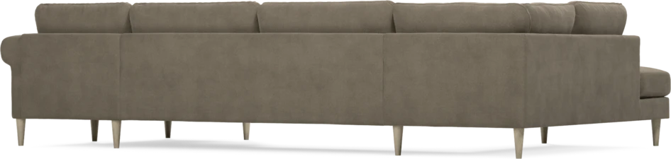 Bridge - 3-sits soffa med divan vänster och schäslong höger - Beige