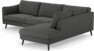 Madison Lux - 3-sits soffa med divan höger - Grå